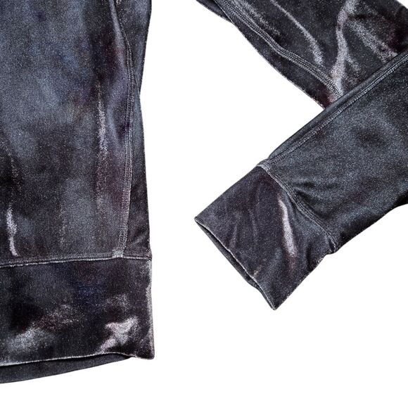 Lululemon Velour Warm Down Crew - Interstellar Dark Grey Multi - Picture 5 of 9